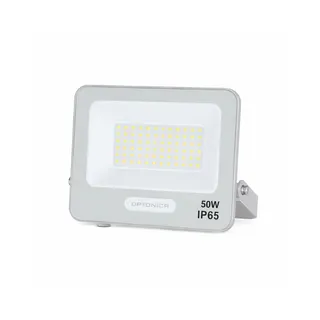 LED Breedstraler 50W – 4500LM – IP65 – Warm Wit 3000K, Optonica, 21474