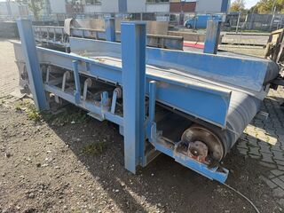 Industriële transportband / bandtransporteur voorzeef, Kleemann Reiner