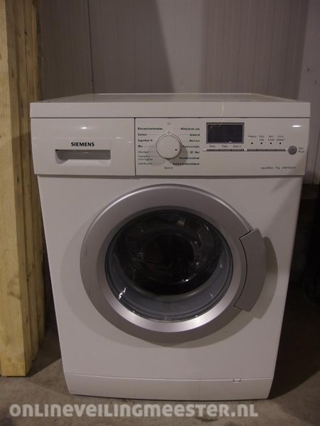 Wasmachine Siemens, WLM40, 2000 W, 1400 toeren, 7 kg, aquastop, gebruikt » Onlineauctionmaster.com
