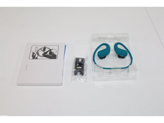 Sony Sony wasserbeständig Bluetooth MP3-Player, NW-WS623 Sport In-Ear-Kopfhörer Blau » schweißbeständig, 1x