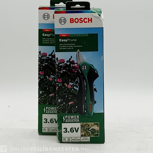 2x Cordless pruning shears Bosch, Easy Prune -0 600 8B2 102