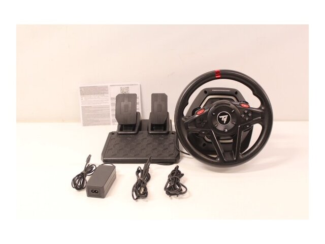 Thrustmaster T128 Force Feedback Racing Wheel with Magnetic Pedals for