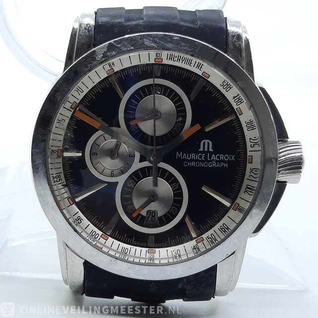 Men s wristwatch Maurice Lacroix Pontos Chronograph PT6188 Onlineauctionmaster