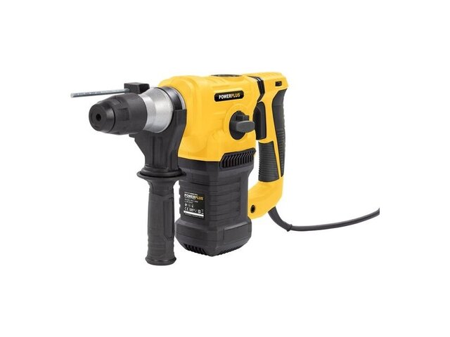 1x Powerplus POWX1197 Hammer drill 1500W 5J SDS plus Vibration reduction POWER plus Onlineauctionmaster