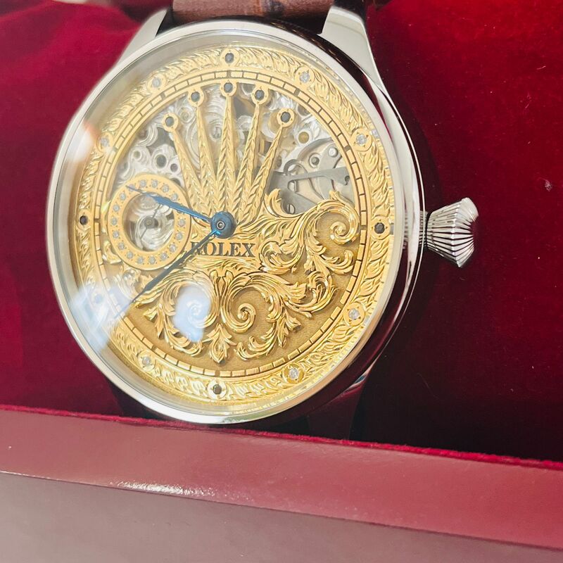 Horloge Antiek Rolex Uurwerk (1941) Volledig Geserviced