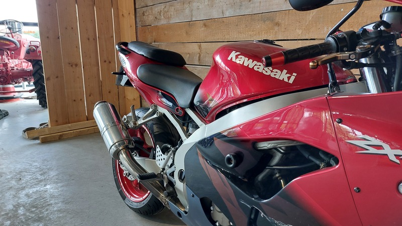 Motorcycle, Kawasaki, Ninja ZX-9R, 1999