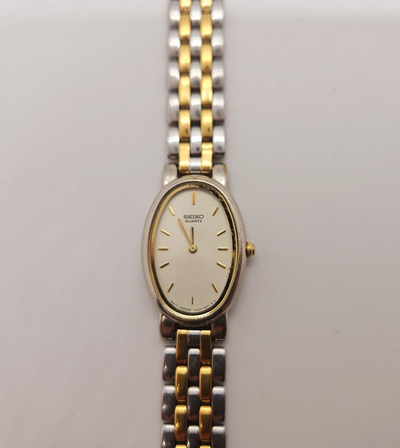 希少/新品電池】SEIKO セイコー レディース 腕時計 4N00-6481 440423