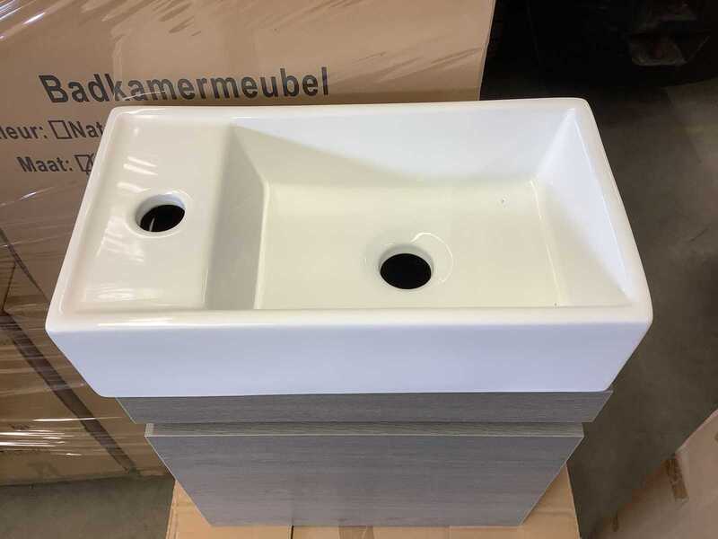 Fontein + Meubel Grey Oak 40 cm, Karo, grey oak – foto 3 – kavel bij Onlineveilingmeester, Zutphen