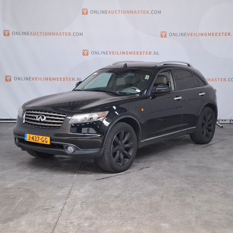 Personenauto, Infiniti, FX, 35, 2005 – kavel bij Domeinen Roerende Zaken, Soesterberg