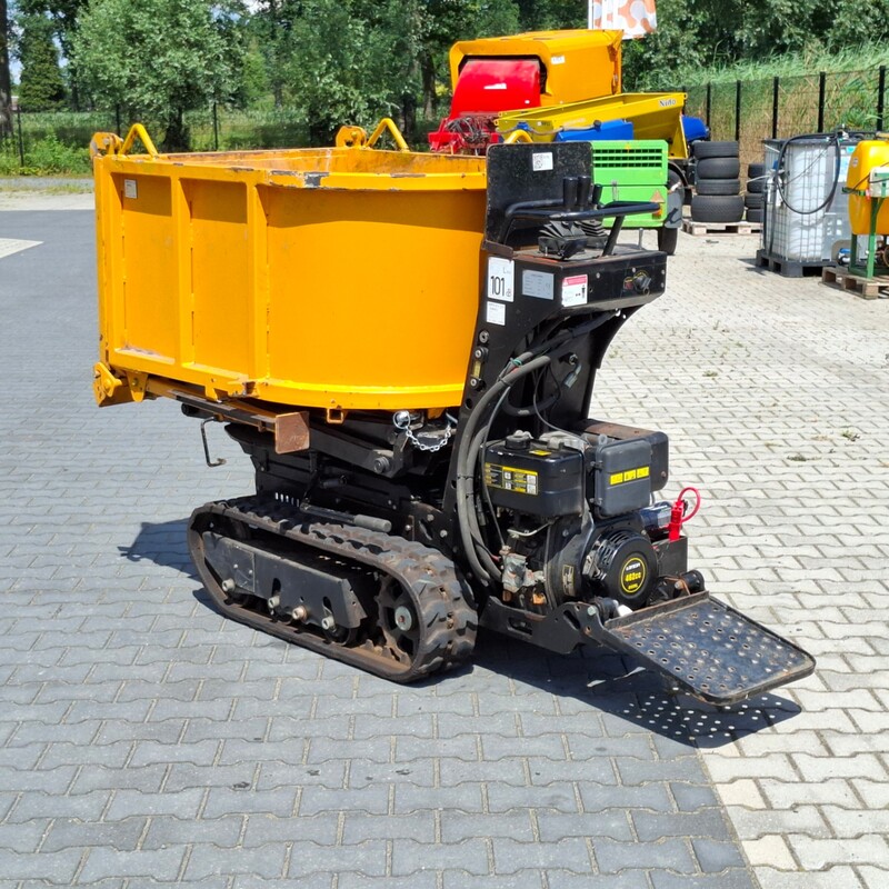 Mini rupsdumper, BY1000, 2017, met 2x losse afzetbak – foto 4 – kavel bij Onlineveilingmeester, Raalte