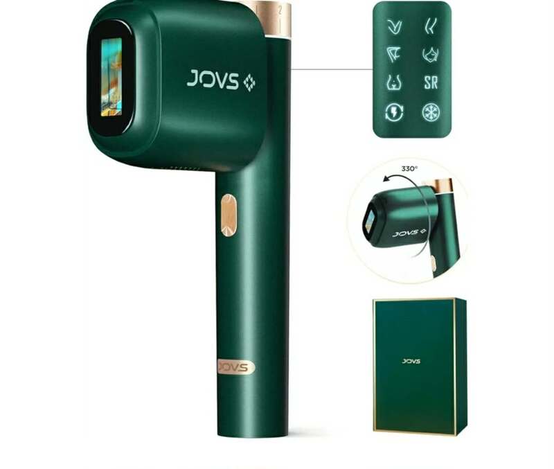 2x Ontharingsapparaat IPL, JOVS, LED Light therapie, Groen