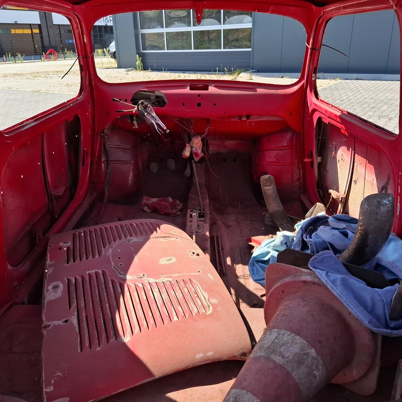 Restauratieproject, Fiat, 600D, 1966, met kamikaze deuren – foto 9 – kavel bij Onlineveilingmeester, Heerenveen