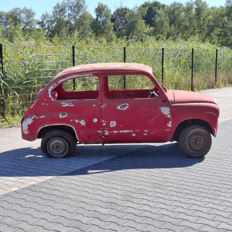 Restauratieproject, Fiat, 600D, 1966, met kamikaze deuren – foto 8 – kavel bij Onlineveilingmeester, Heerenveen