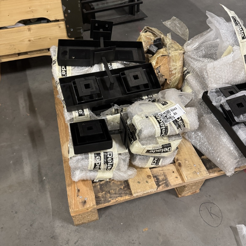 8x Kaarsenstandaard dubbel, 6x enkel en 6x 4- delig, zwart – foto 5 – kavel bij Onlineveilingmeester, Groningen