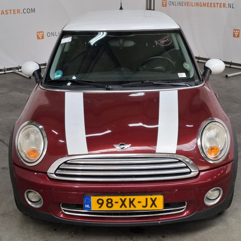 Personenauto, Mini, MINI COOPER, 1.6 Cooper Pepper, 2007 – foto 2 – kavel bij Domeinen Roerende Zaken, Soesterberg