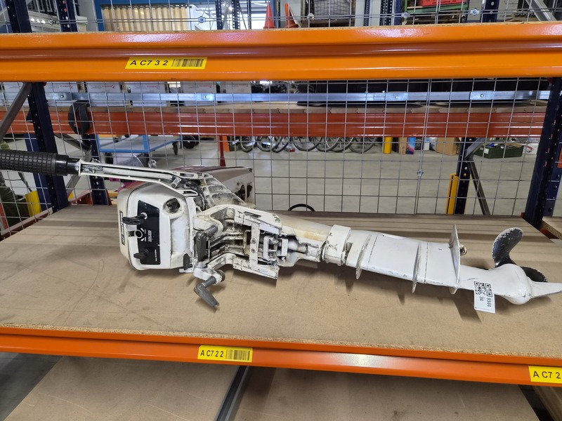 Buitenboord motor, JOHNSON, Langstaat 6 PK