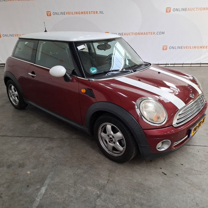 Personenauto, Mini, MINI COOPER, 1.6 Cooper Pepper, 2007 – foto 3 – kavel bij Domeinen Roerende Zaken, Soesterberg