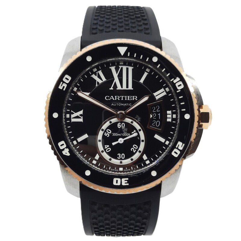 Heren polshorloge, Cartier, Calibre de Cartier Divers Watch 3729
