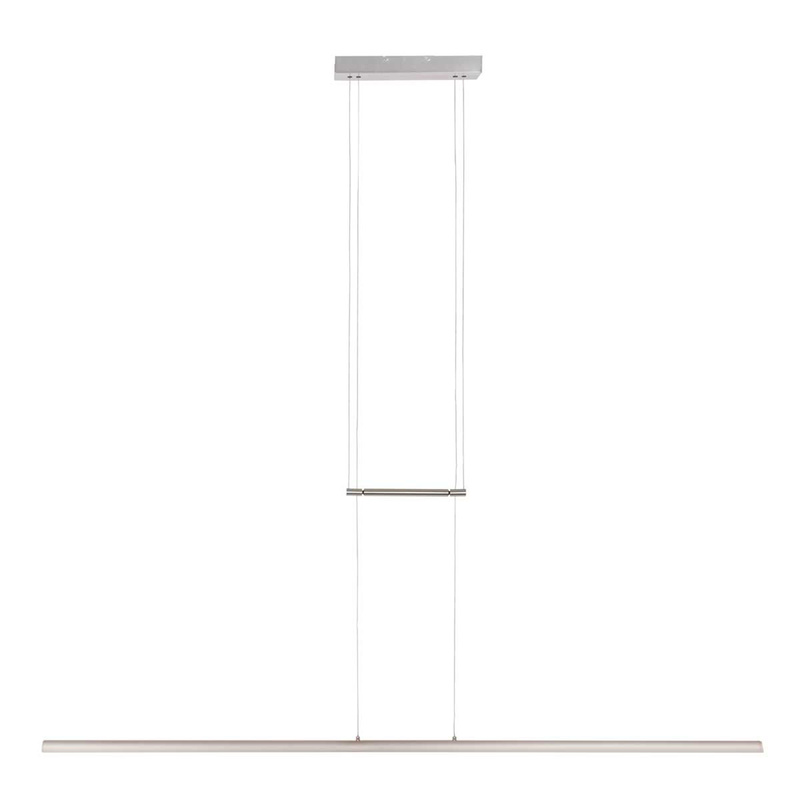 Hanglamp 150 cm breed | 2100 lumen, Steinhauer, Profilo 3318ST, Staal, 2026