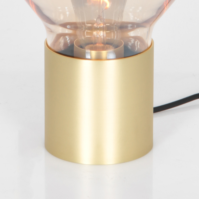 2x Tafellamp – messing lamp met amber glas, Steinhauer, Delta 3401ME, 2026 – foto 4 – kavel bij Onlineveilingmeester, Groningen