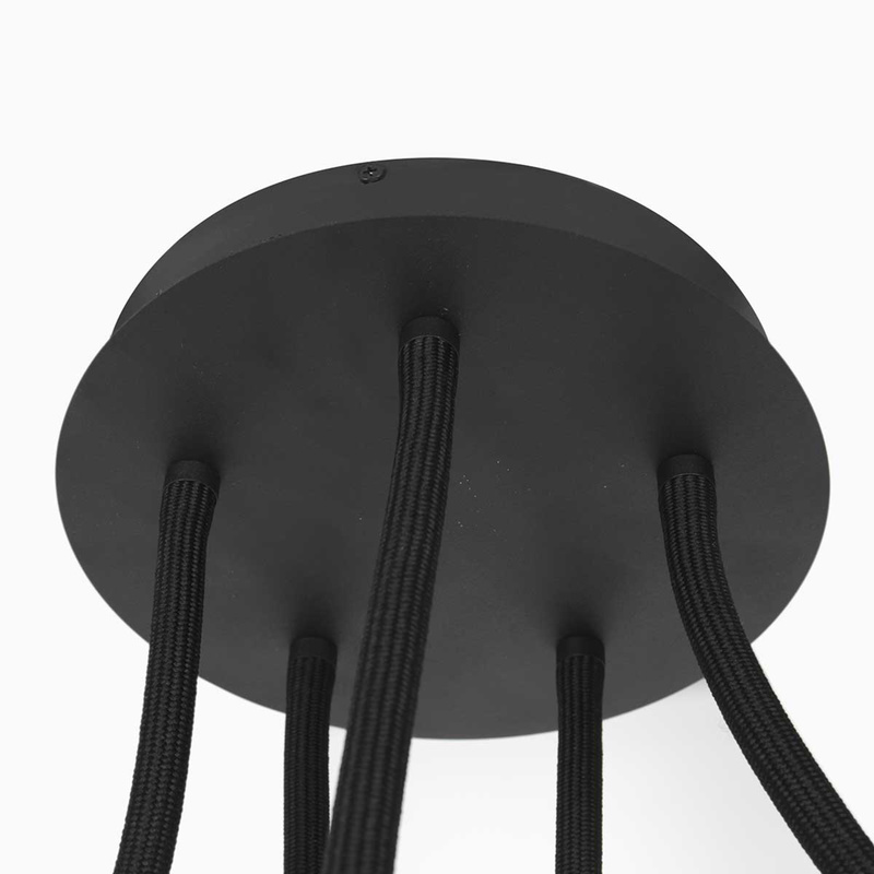 Plafondlamp met glas en LED, Steinhauer, Turound 3375ZW, Zwart, 2026 – foto 4 – kavel bij Onlineveilingmeester, Groningen