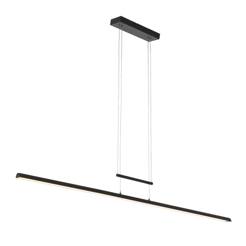 Hanglamp 150 cm breed | 2100 lumen, Steinhauer, Profilo 3318ZW, Zwart, 2026