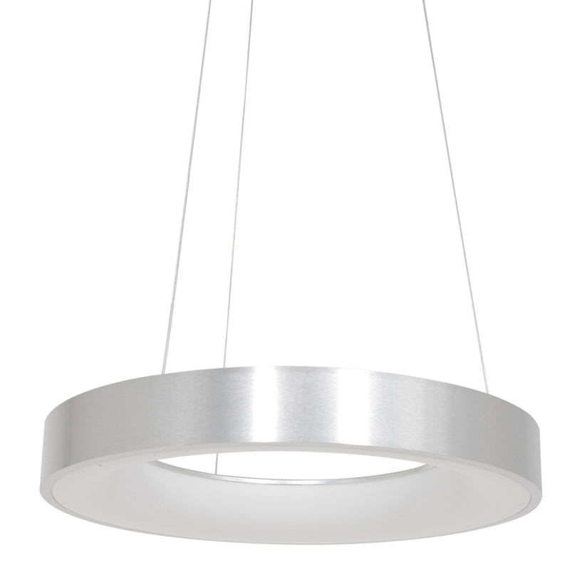 2x Hanglamp rond 48cm, Steinhauer, Ringlede 2695ZI, Zilver, 2026 – foto 5 – kavel bij Onlineveilingmeester, Groningen
