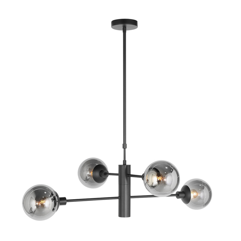 Hanglamp met onderlicht, Steinhauer, Constellation 3804ZW, Zwart, 2026
