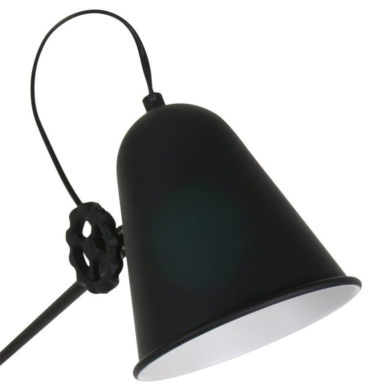 3x Staande lamp met E27 fitting, Steinhauer, Dolphin 1325ZW, Zwart, 2026 – foto 3 – kavel bij Onlineveilingmeester, Heerenveen