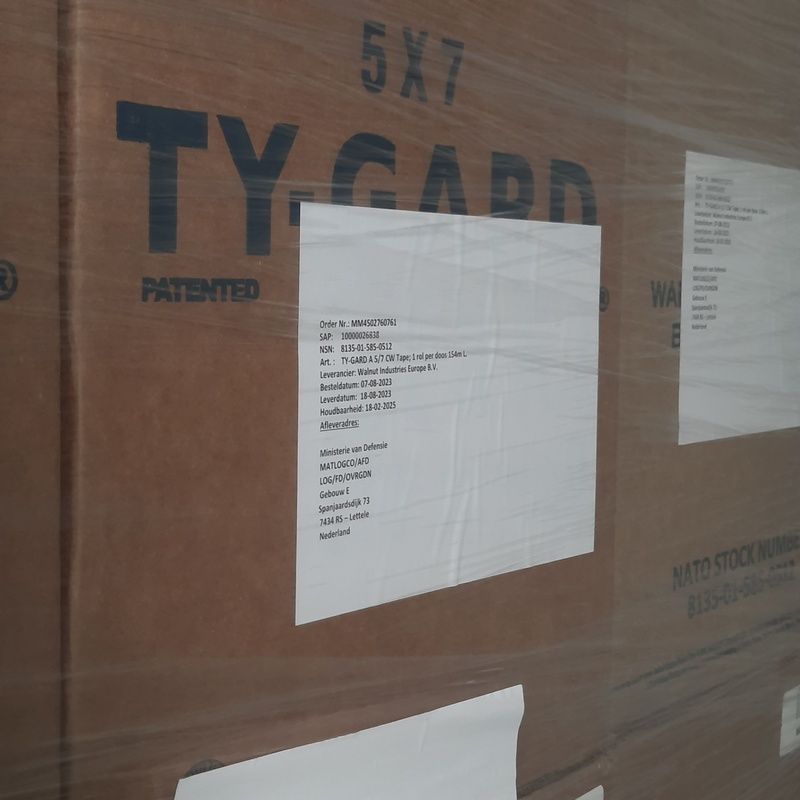 Ca. 36x Rol deurafdichttape (THT verstreken), Ty-Gard A 5/7 CW – foto 4 – kavel bij Domeinen Roerende Zaken, Groningen