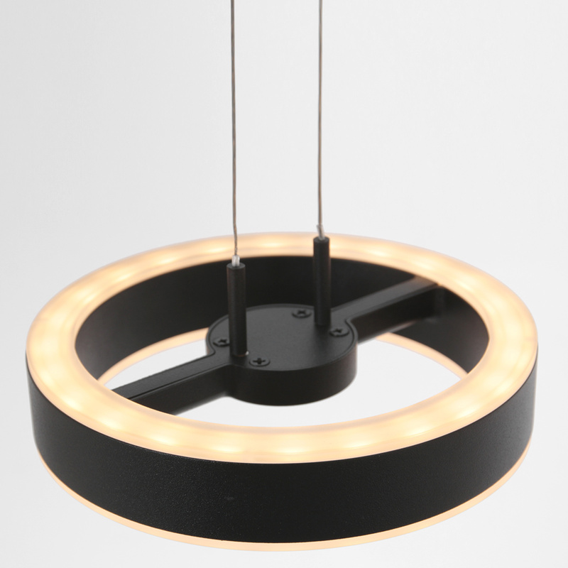 Hanglamp 3 lichts, Steinhauer, Piola 3501ZW, Zwart, 2026 – foto 5 – kavel bij Onlineveilingmeester, Heerenveen