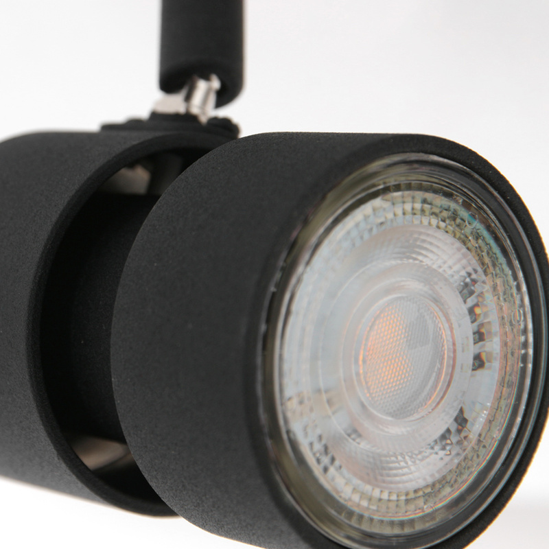 4-lichts spot met dimbaar GU10 licht, Steinhauer, Natasja 7904ZW, Zwart, 2026 – foto 5 – kavel bij Onlineveilingmeester, Heerenveen