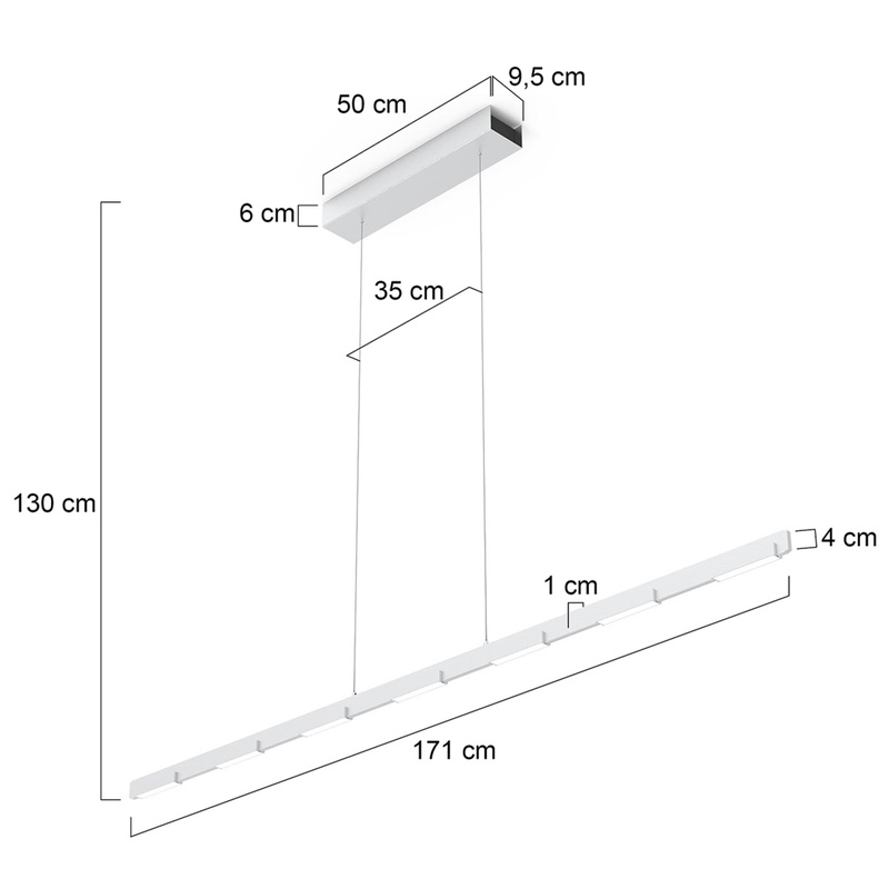 Hanglamp met Cable lift, Steinhauer, Bloc 3297ST, Staal, 2026 – foto 4 – kavel bij Onlineveilingmeester, Heerenveen