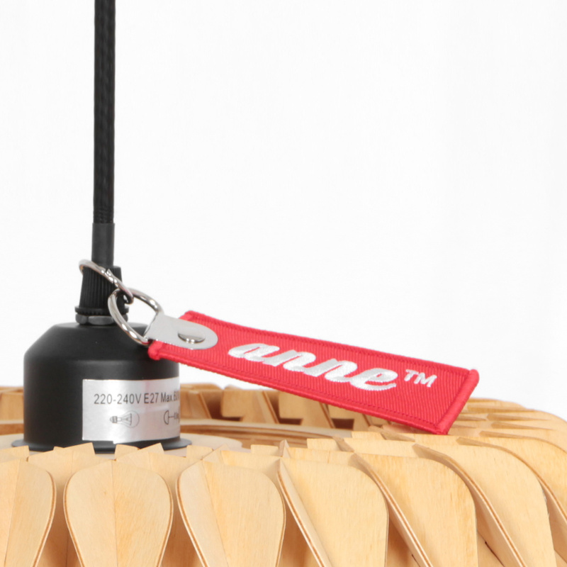2x Hanglamp 46cm, Anne Light, Maze 3490E, Beuken / blank hout, 2026 – foto 4 – kavel bij Onlineveilingmeester, Heerenveen