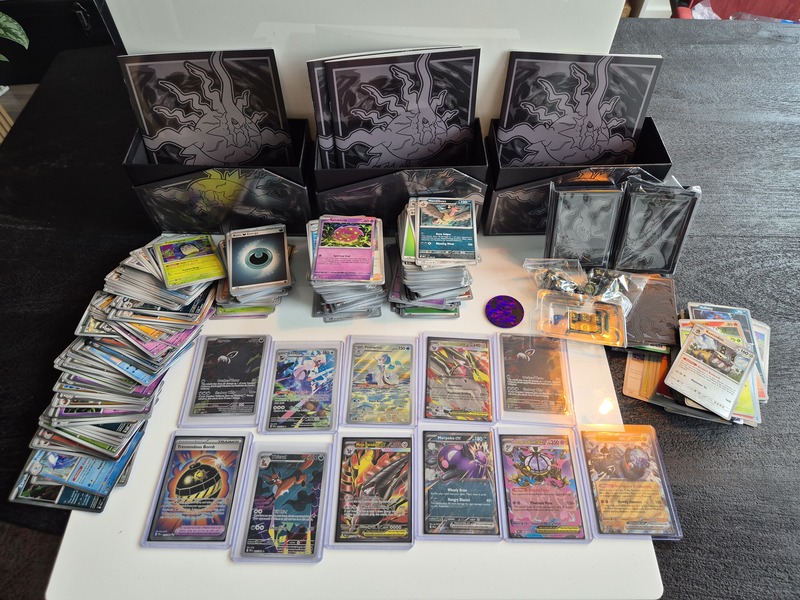 Collectie Pokémon kaarten, Mega Evolution - Pitch Black, incl. Full Arts