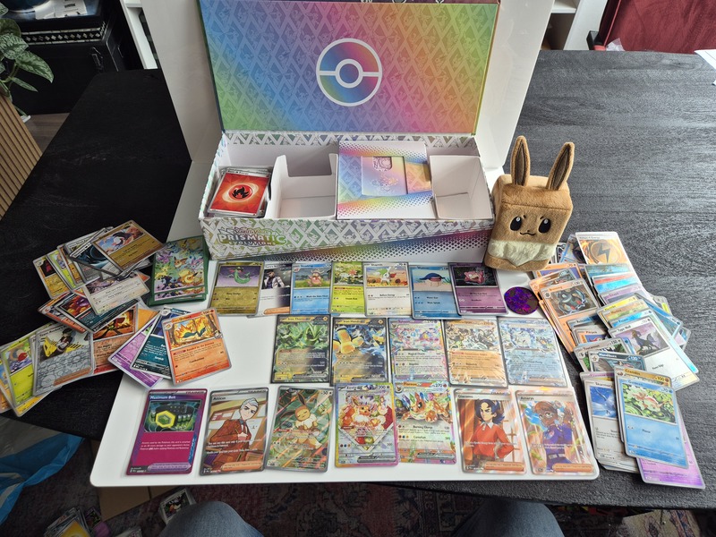 Collectie Pokémon kaarten, Scarlet & Violet - Prismatic Evolutions, o.a. Full Art