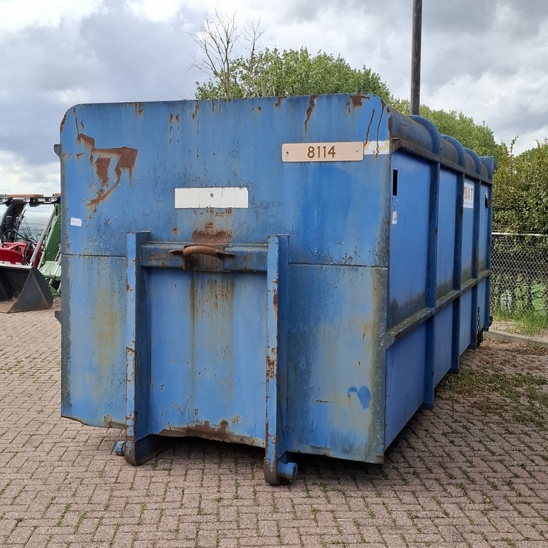 Gesloten haakarm afzetcontainer, AJK – foto 4 – kavel bij Onlineveilingmeester, Wijk en Allburg