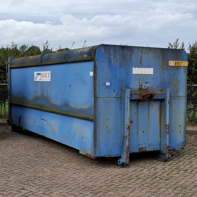 Gesloten haakarm afzetcontainer, AJK