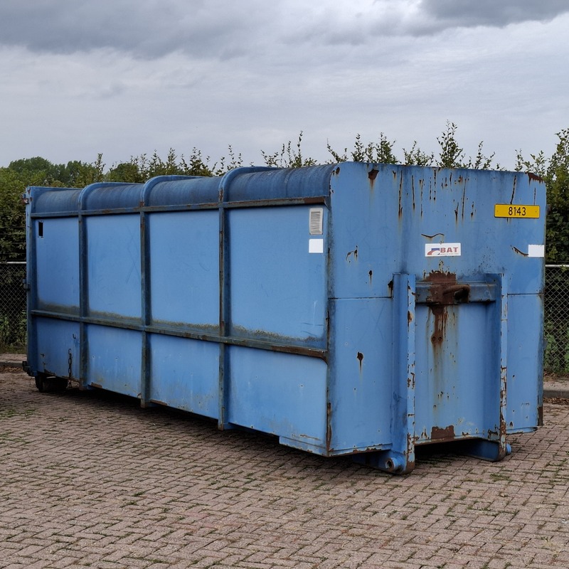 Gesloten haakarm afzetcontainer, AJK