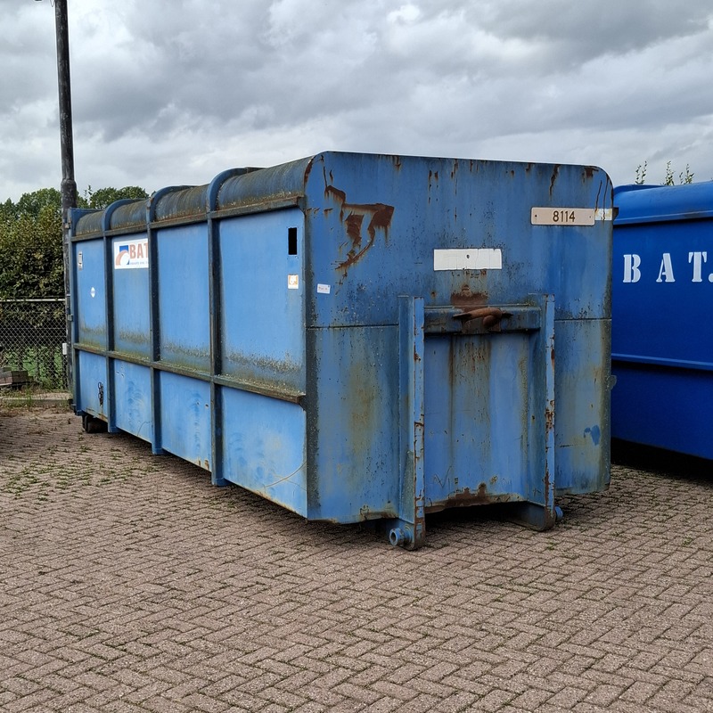 Gesloten haakarm afzetcontainer, AJK – foto 2 – kavel bij Onlineveilingmeester, Wijk en Allburg