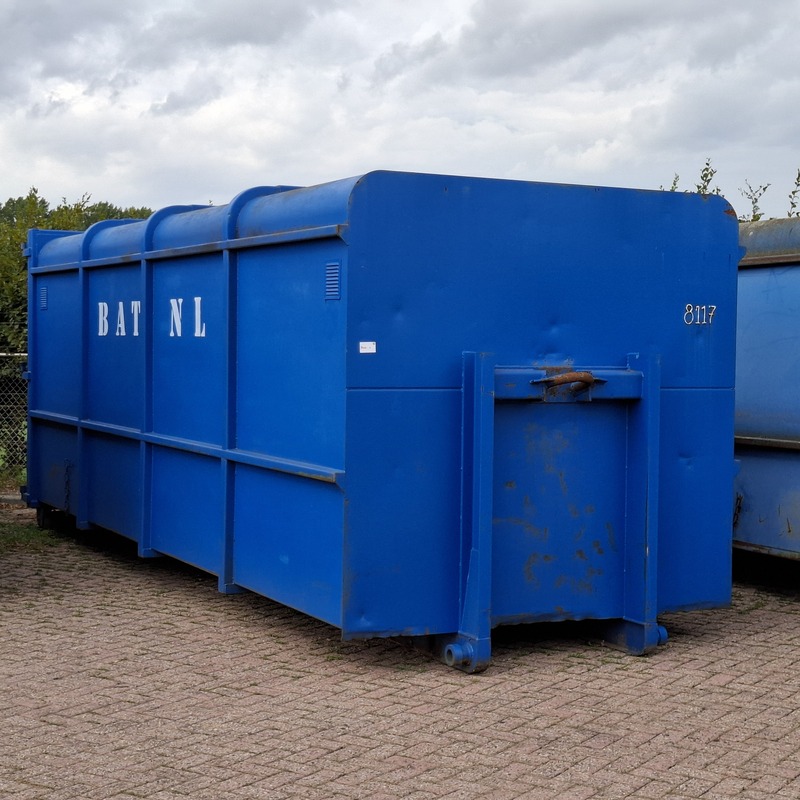 Gesloten haakarm afzetcontainer, AJK