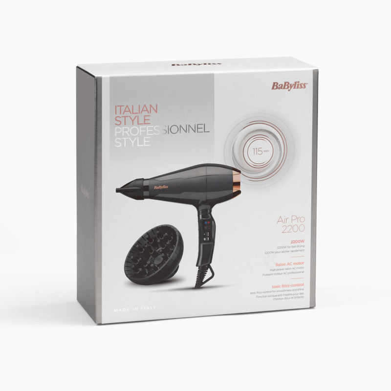 Föfn, BaByliss, Air Pro 2200
