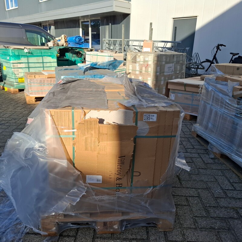 Ca. 28 pak a 4 stuk Vloertegel Villeroy en Boch, Bellagio, shadow matt
