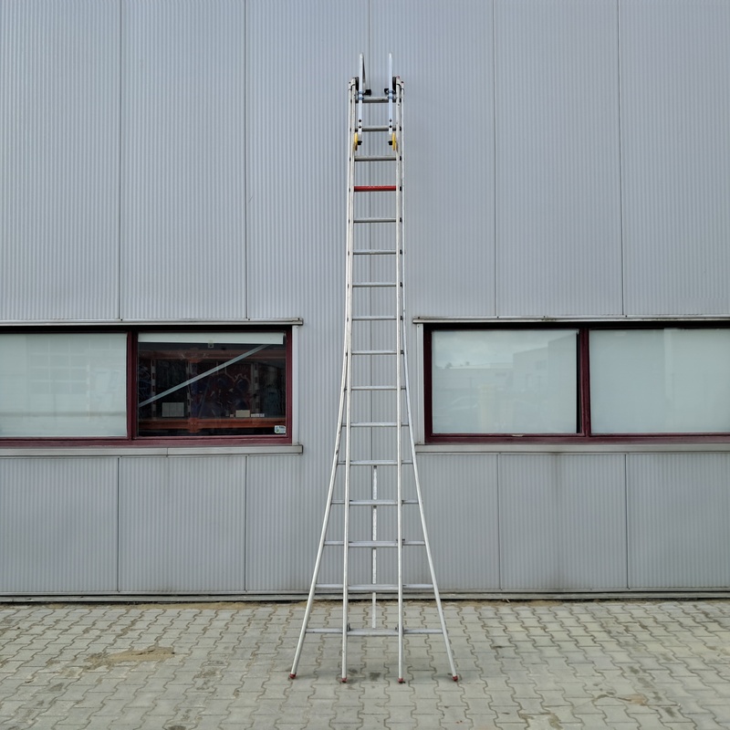 Aluminium 2 delige ladder, Altrex, Rocky DB16, 2010