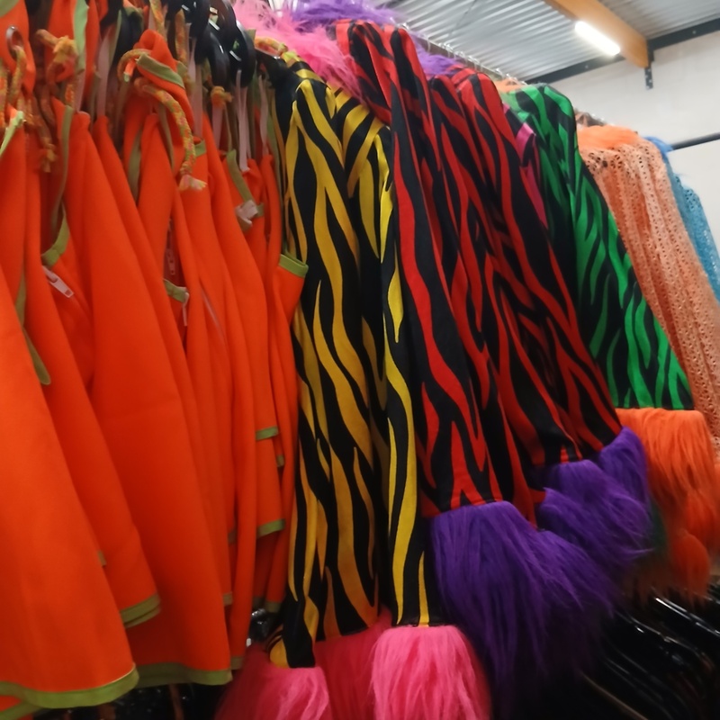 Ca. 70x Carnaval feestkleding neon – kavel bij Onlineveilingmeester, Drachten