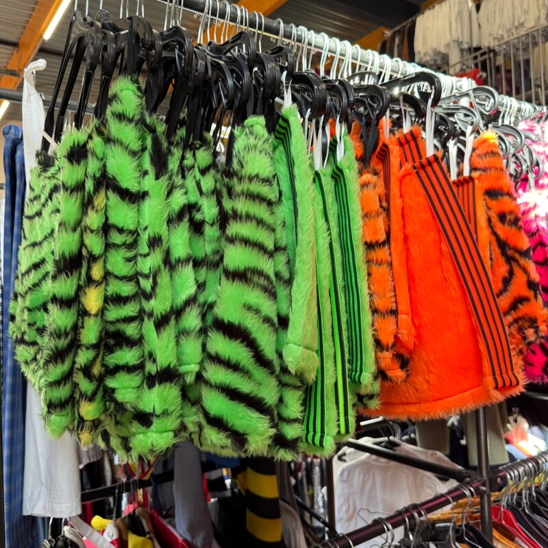 Kind carnaval feest pluche rokjes