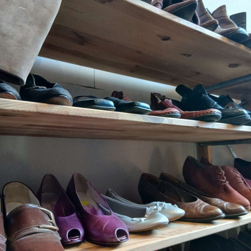 Damesschoenen en nette herenschoenen
