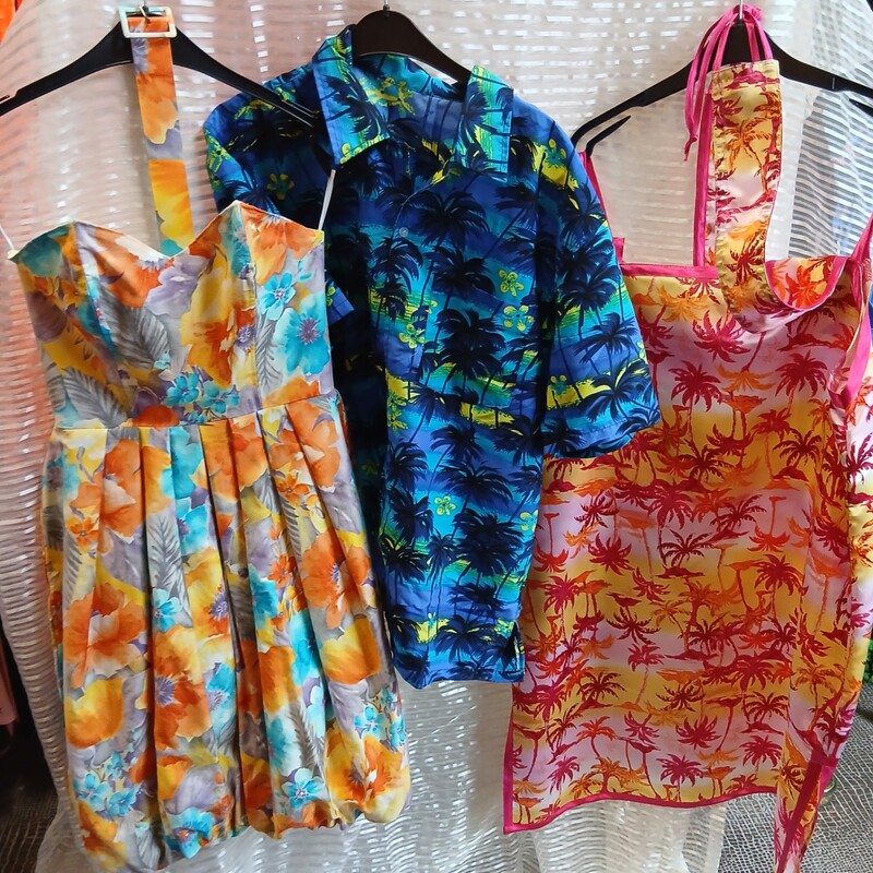 Ca. 60x Hawaï en Mexicaans outfits – foto 4 – kavel bij Onlineveilingmeester, Drachten