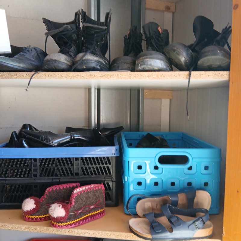 Schoenen allerlei soorten, maten kleuren