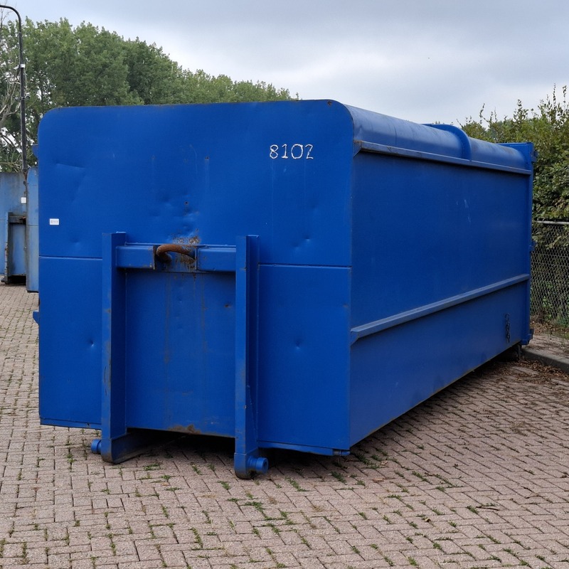 Gesloten haakarm afzetcontainer, AJK – foto 3 – kavel bij Onlineveilingmeester, Wijk en Allburg